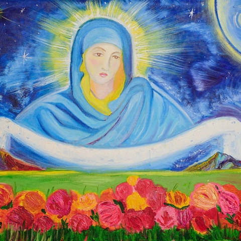 Постер «Покров Святой Богородицы»